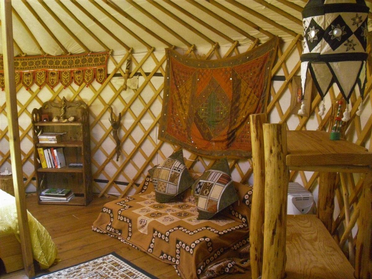 Green Man Yurt Penela Esterno foto