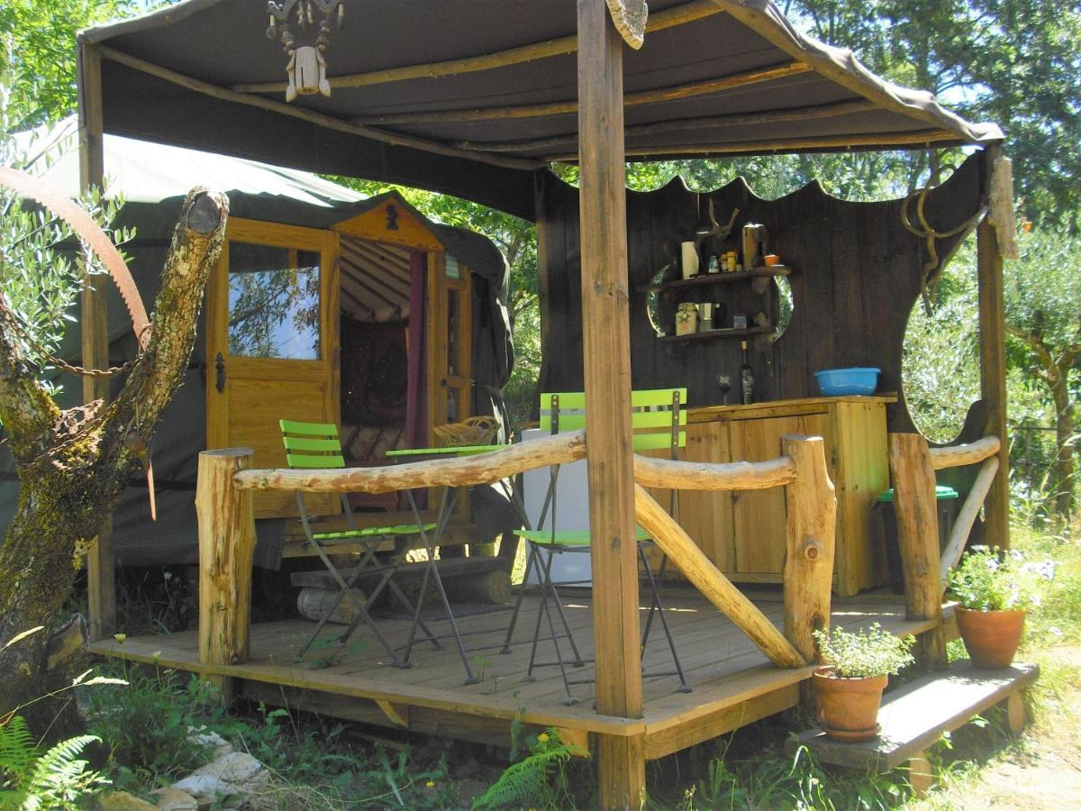Green Man Yurt Penela Esterno foto